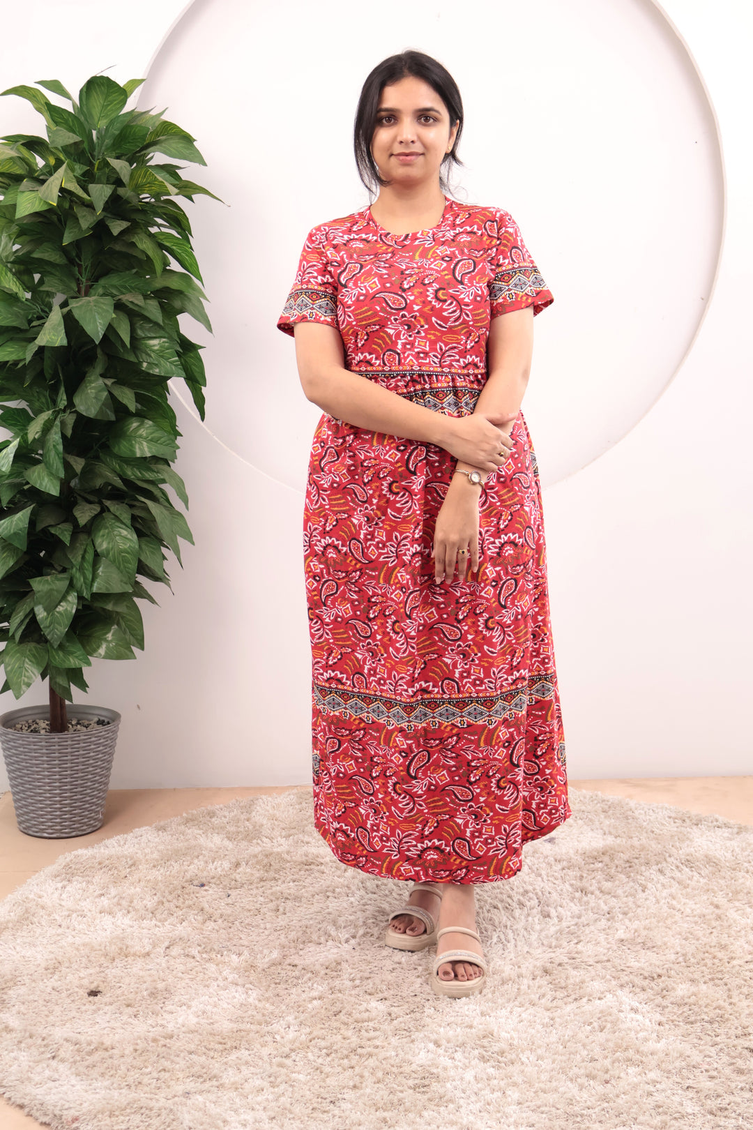 Lyrica Soft Cotton Full Length Maternity Loungewear