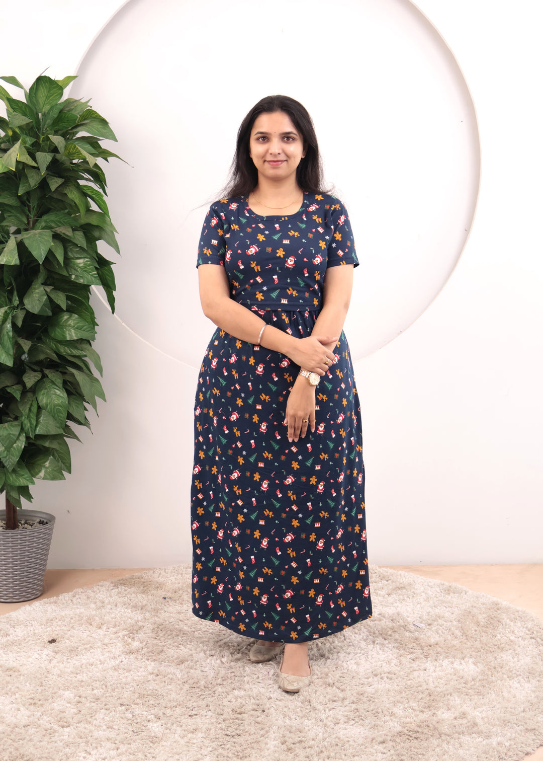 Fauna Soft Cotton Full Length Maternity Loungewear