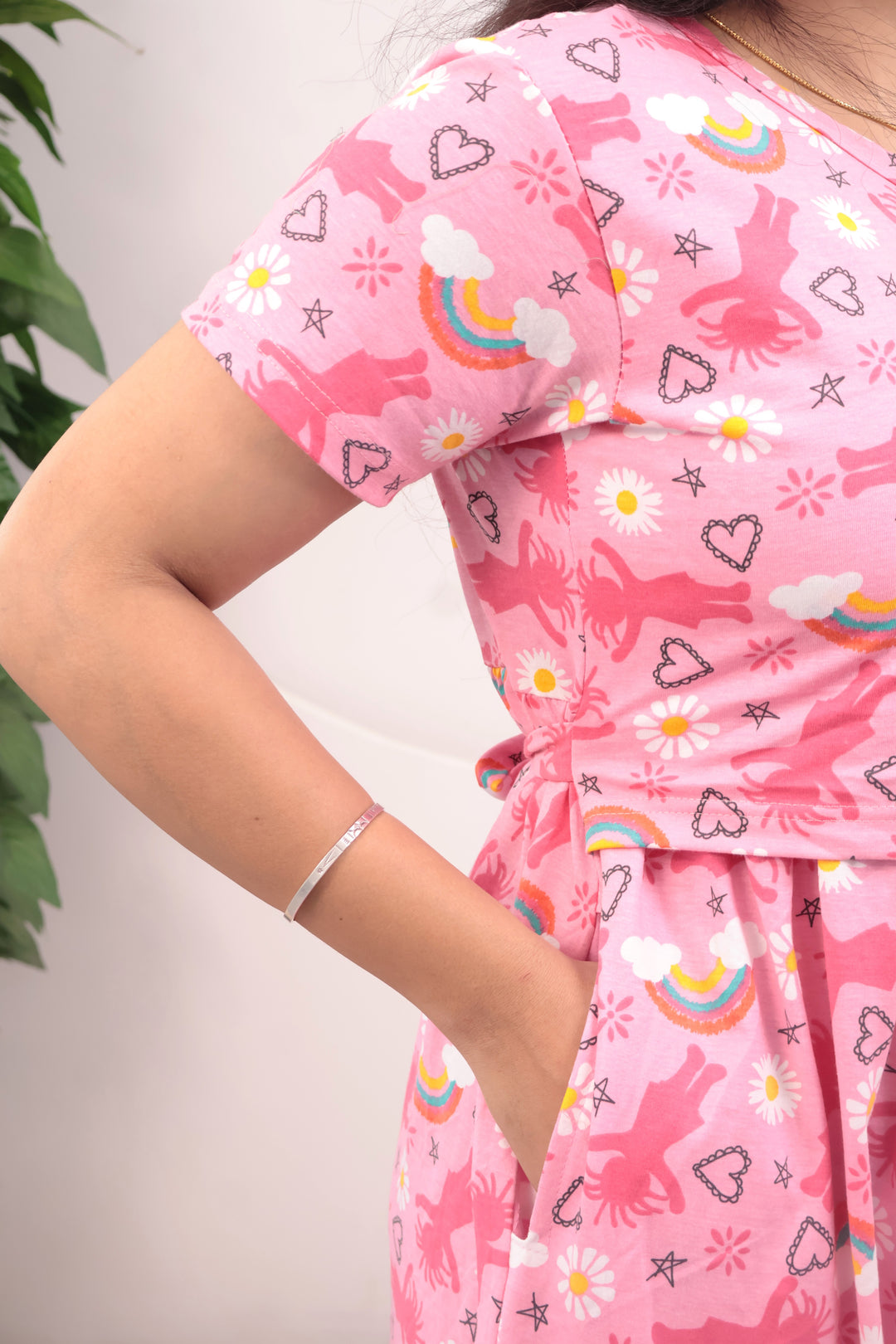 Diksha Soft Cotton Full Length Maternity Loungewear