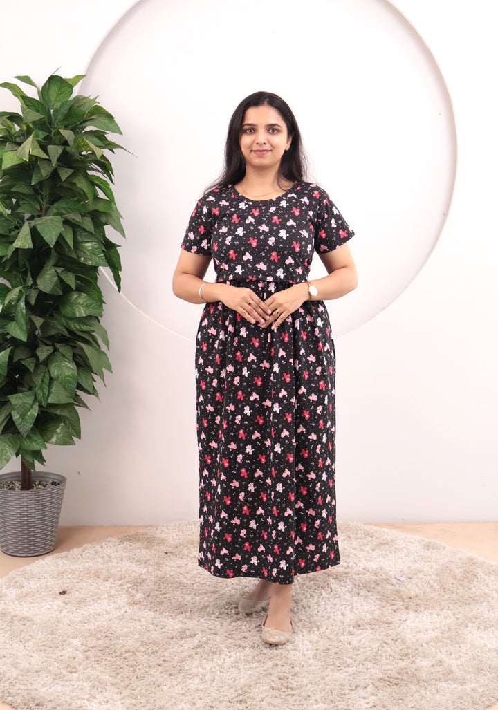 Selja Soft Cotton Full Length Maternity Loungewear