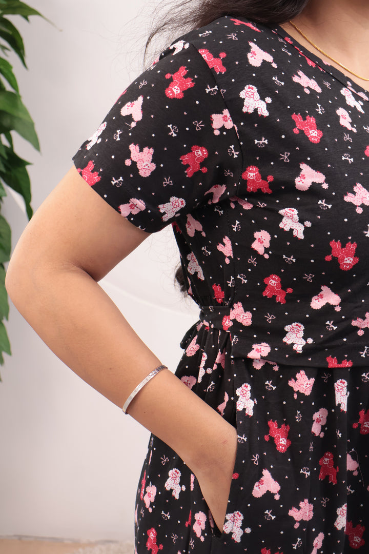 Selja Soft Cotton Full Length Maternity Loungewear