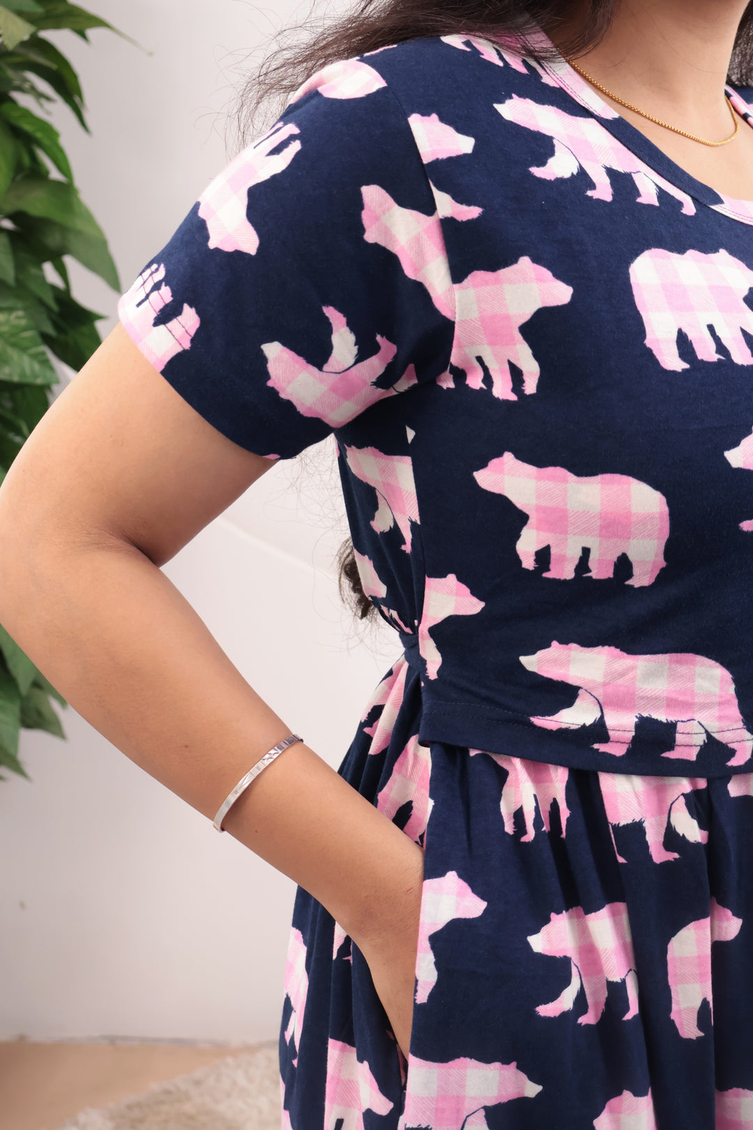 Maryam Soft Cotton Full Length Maternity Loungewear
