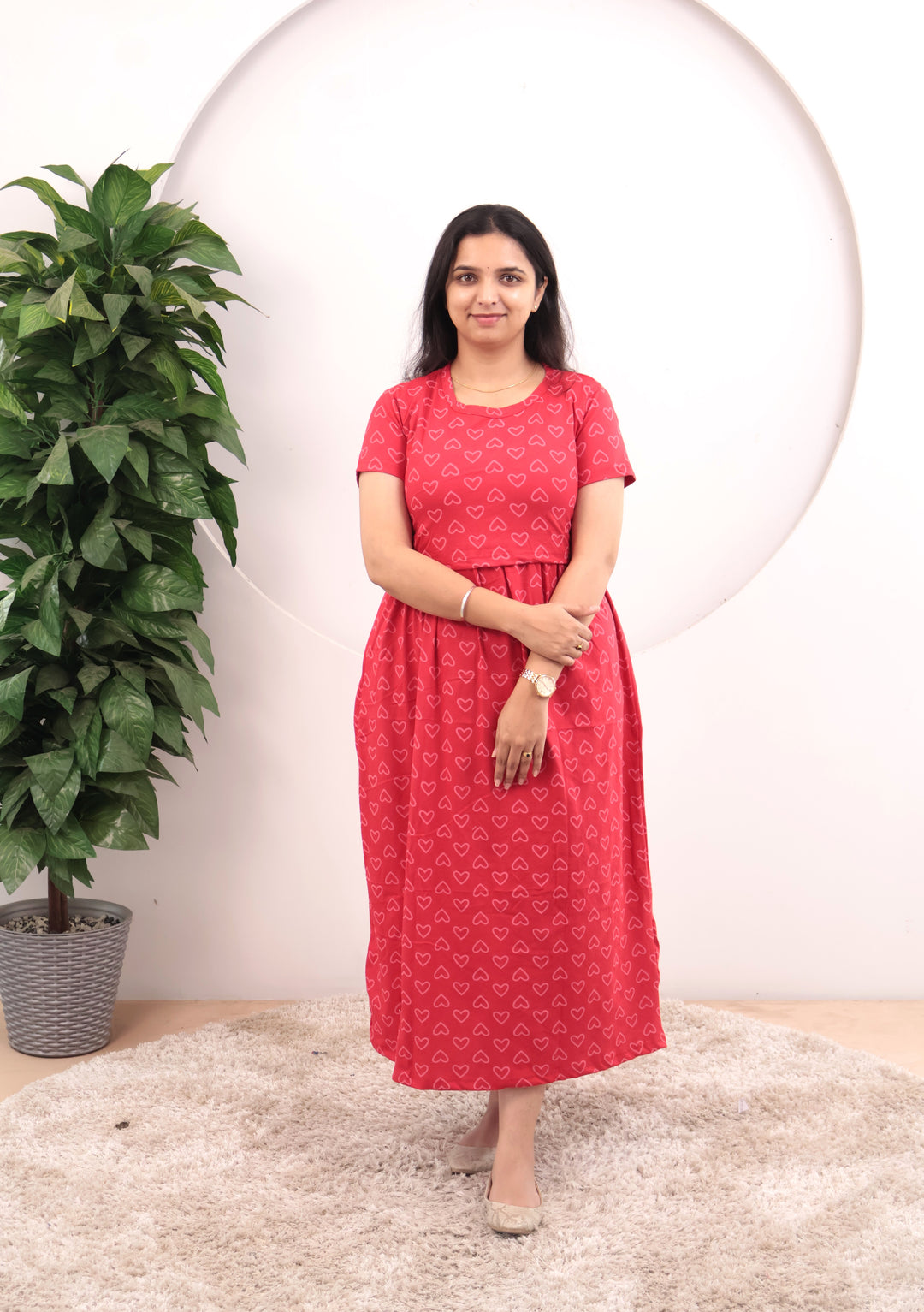 Zita Soft Cotton Full Length Maternity Loungewear