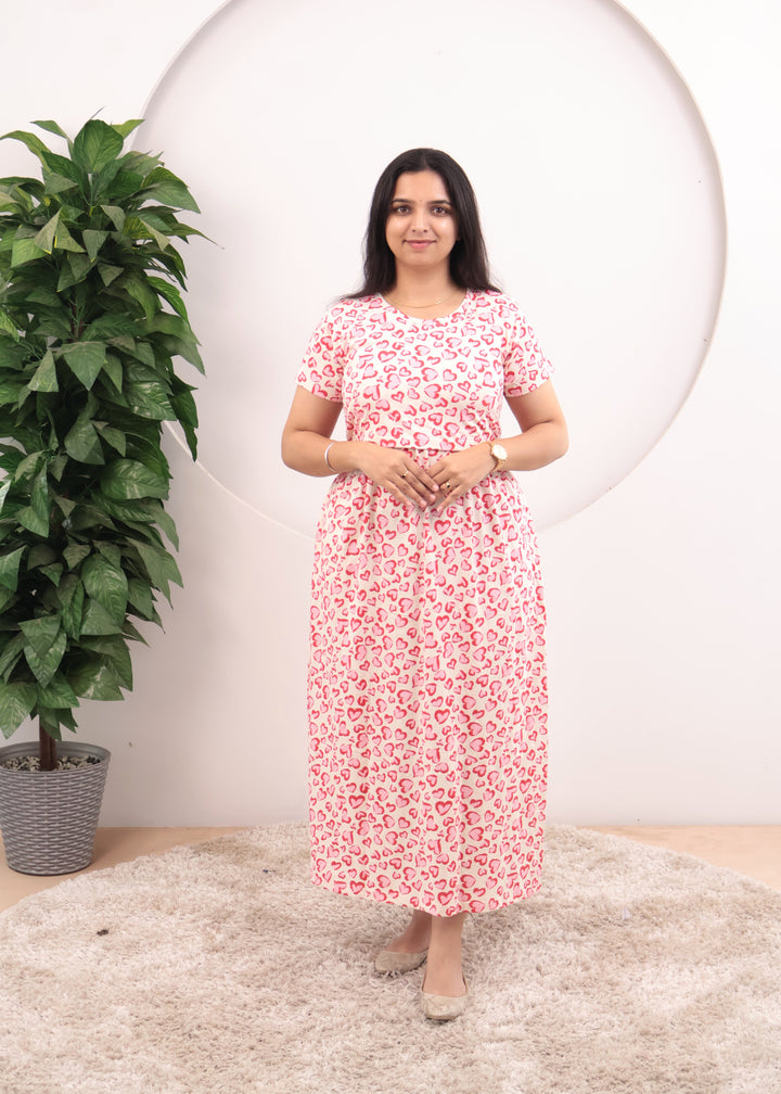 Amie Soft Cotton Full Length Maternity Loungewear