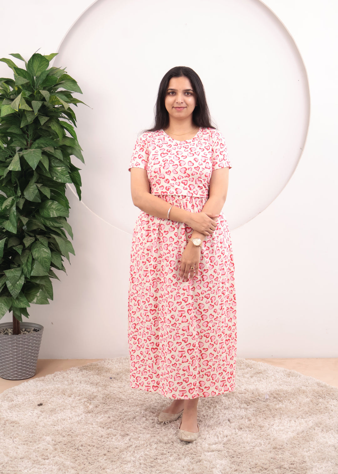 Amie Soft Cotton Full Length Maternity Loungewear