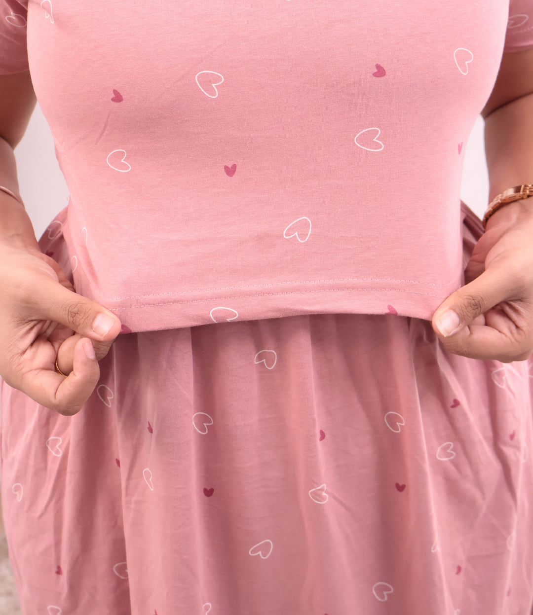 Shlina Soft Cotton Full Length Maternity Loungewear