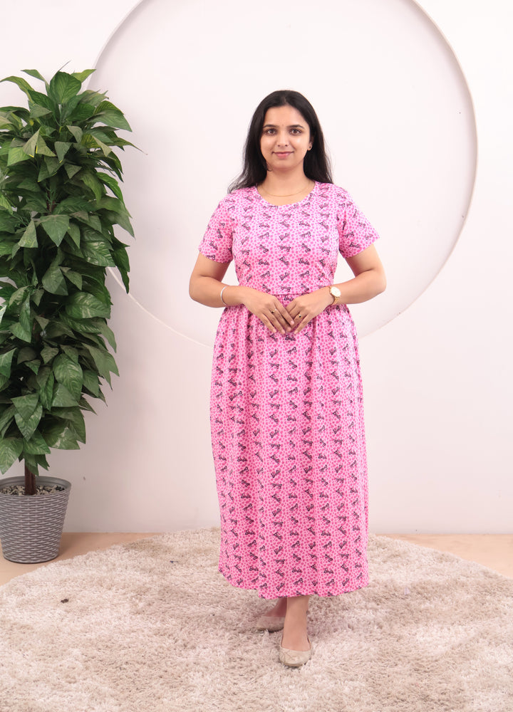 Pearla Soft Cotton Full Length Maternity Loungewear