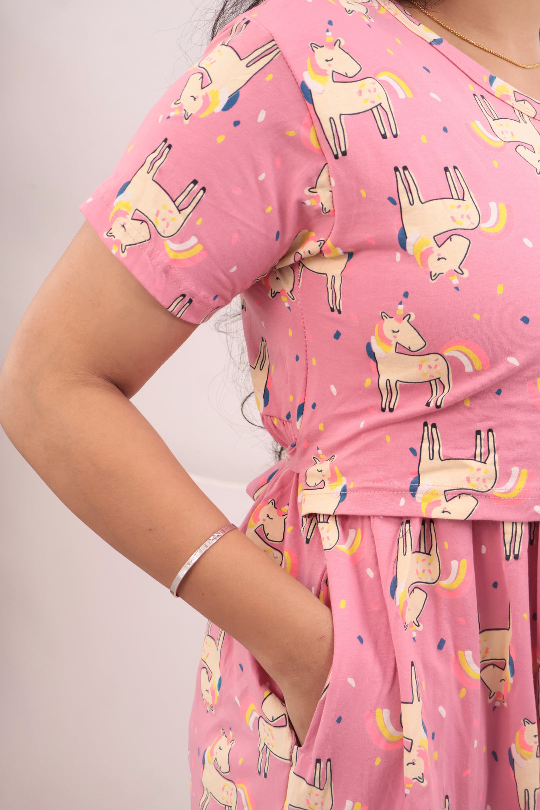 Elysia Soft Cotton Full Length Maternity Loungewear