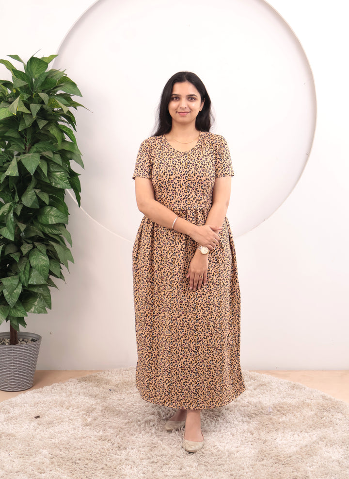 Rumi Soft Cotton Full Length Maternity Loungewear