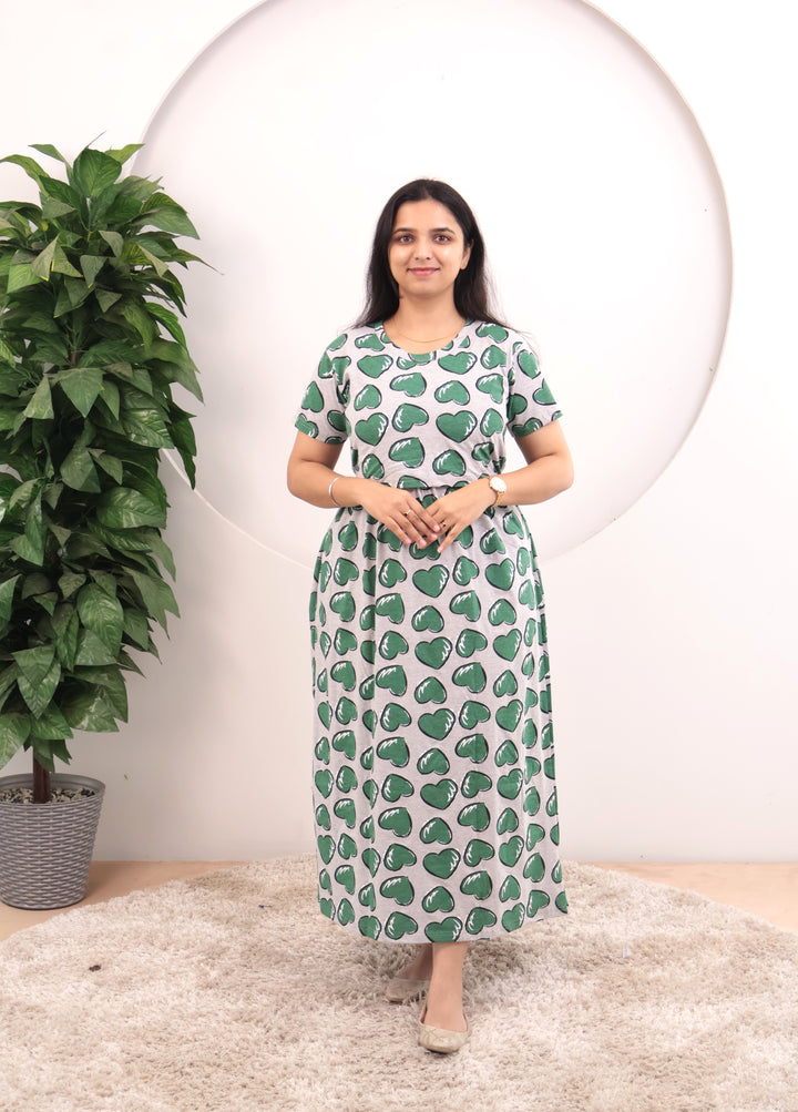 Britta Soft Cotton Full Length Maternity Loungewear