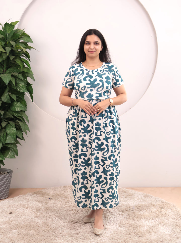 Lohita Soft Cotton Full Length Maternity Loungewear