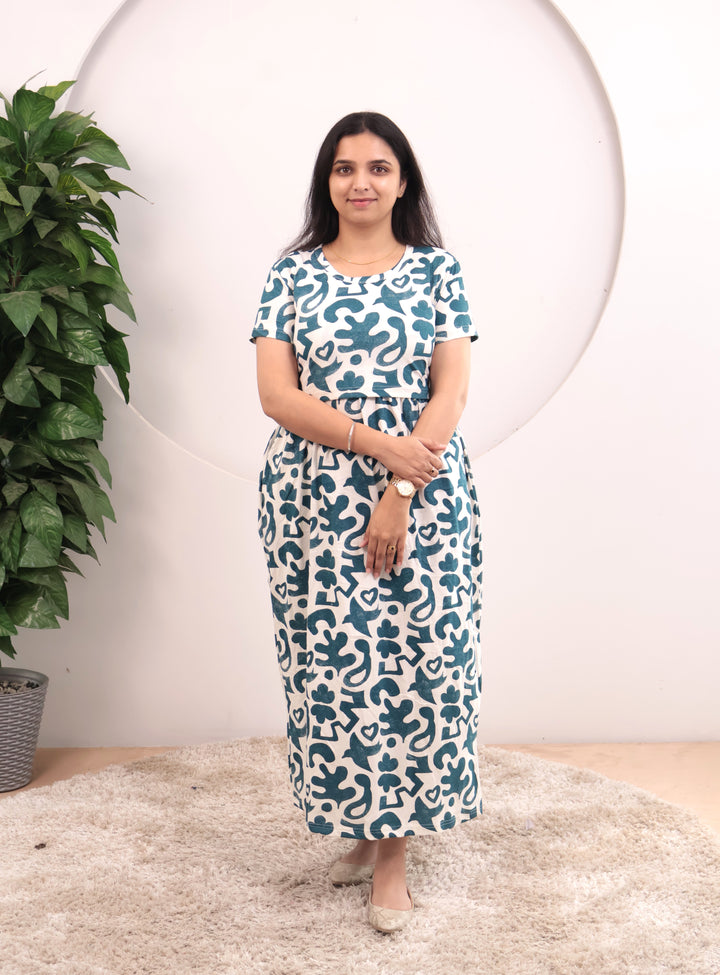 Lohita Soft Cotton Full Length Maternity Loungewear