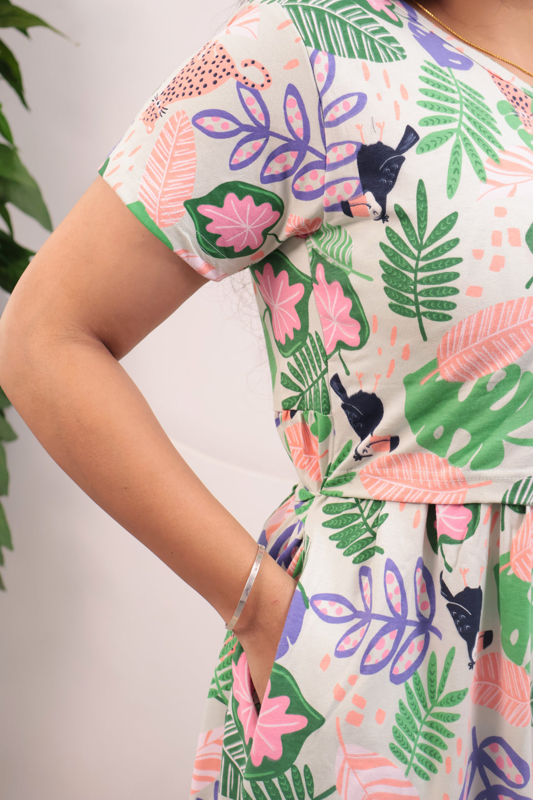 Safiya Soft Cotton Full Length Maternity Loungewear