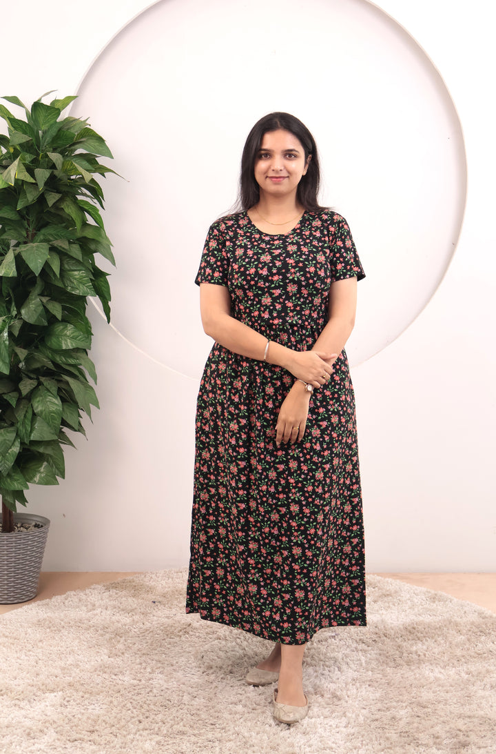 Freja Soft Cotton Full Length Maternity Loungewear