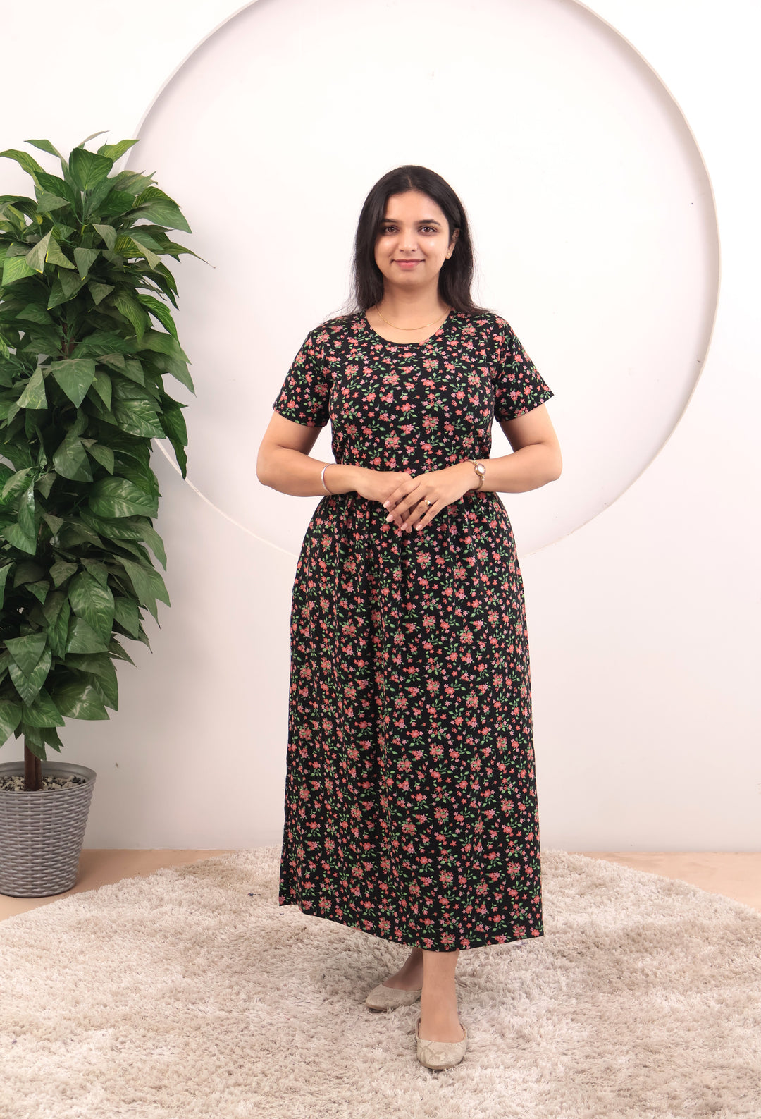 Freja Soft Cotton Full Length Maternity Loungewear