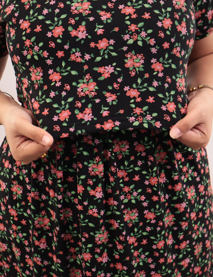 Freja Soft Cotton Full Length Maternity Loungewear