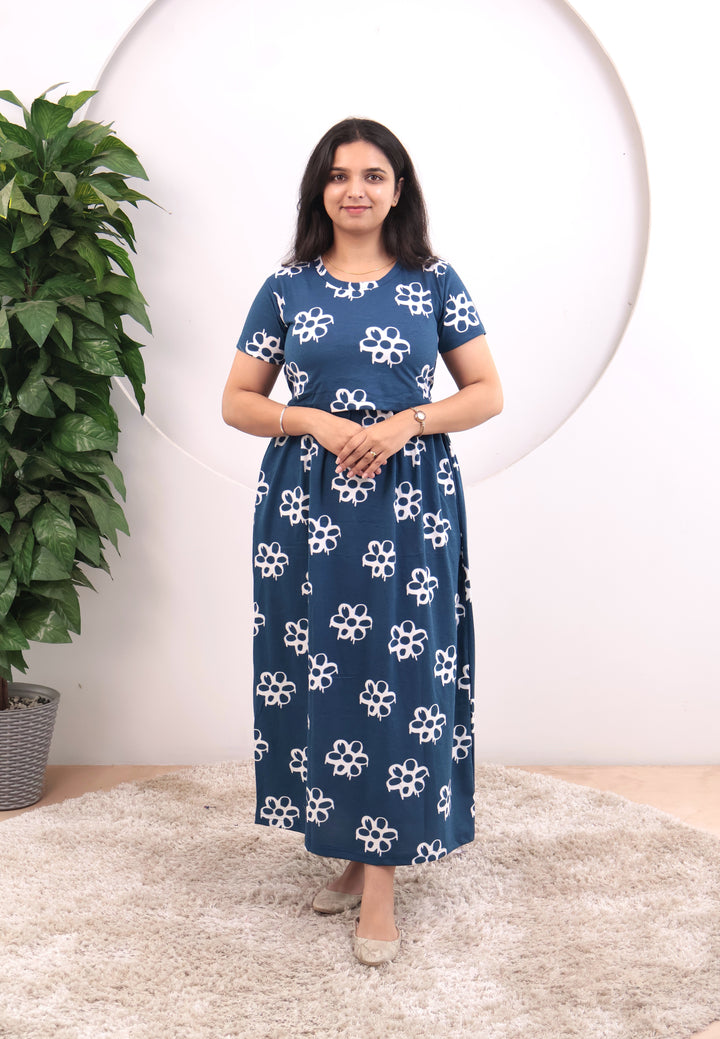 Greta Soft Cotton Full Length Maternity Loungewear