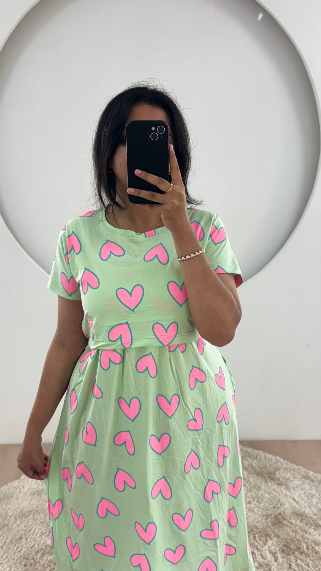 Rosna SoftCotton Calf Length Maternity Loungewear