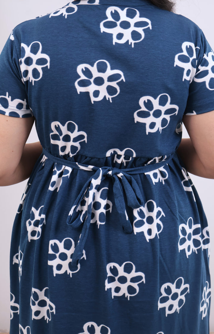 Greta Soft Cotton Full Length Maternity Loungewear