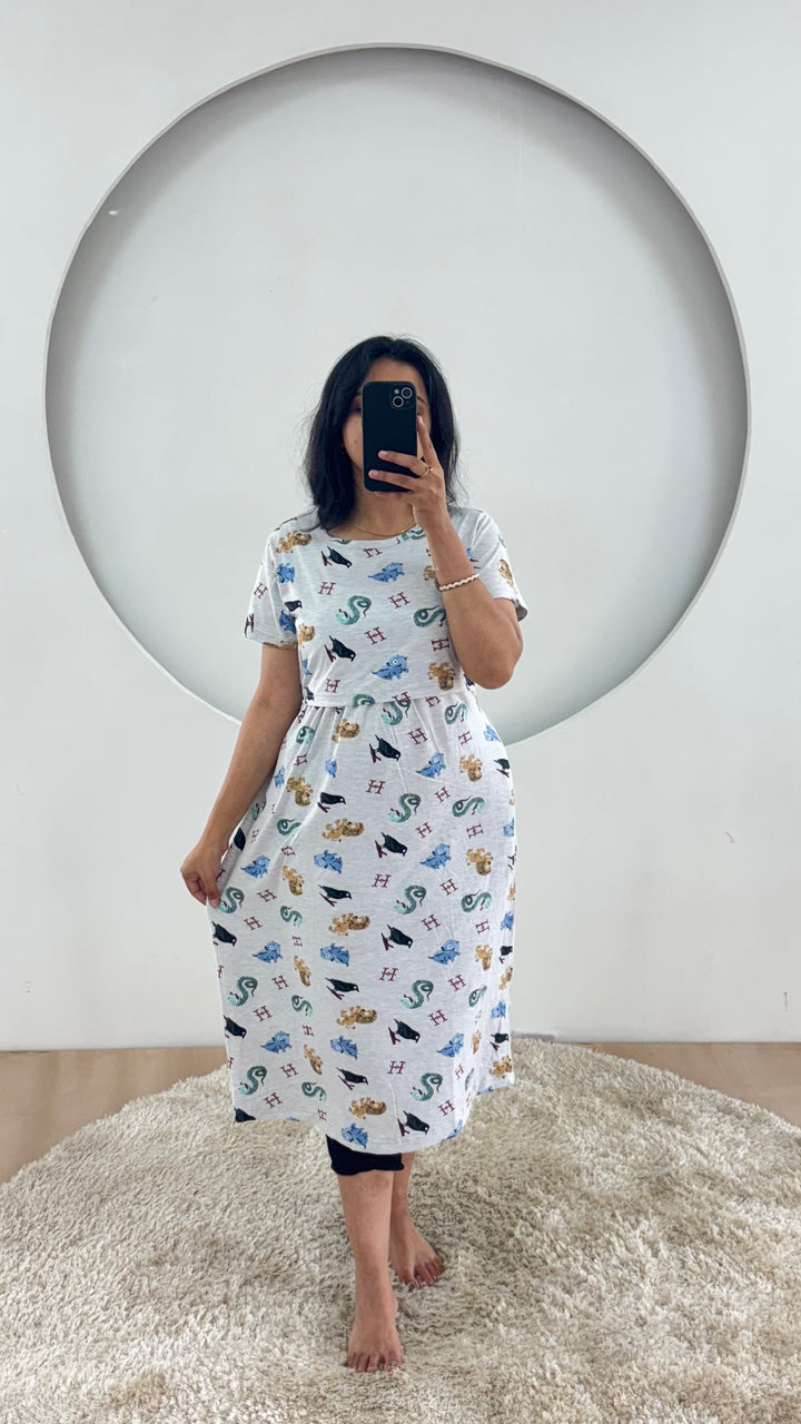 Sush SoftCotton Calf Length Maternity Loungewear
