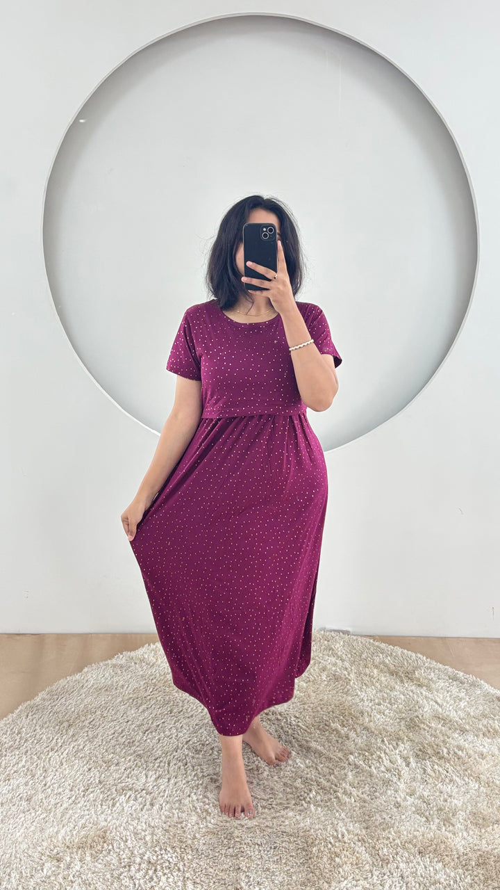 Jassie SoftCotton Full Length Maternity Loungewear