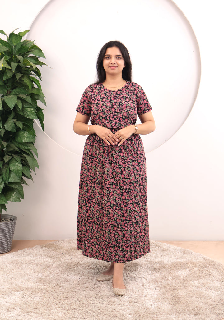 Ferna Soft Cotton Full Length Maternity Loungewear