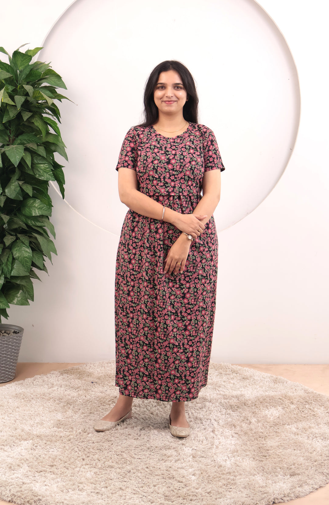 Ferna Soft Cotton Full Length Maternity Loungewear