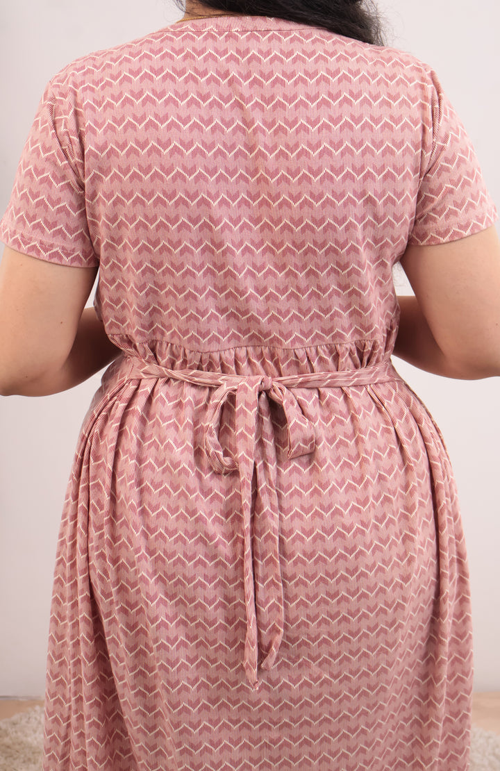 Roxy1 Soft Cotton Full Length Maternity Loungewear