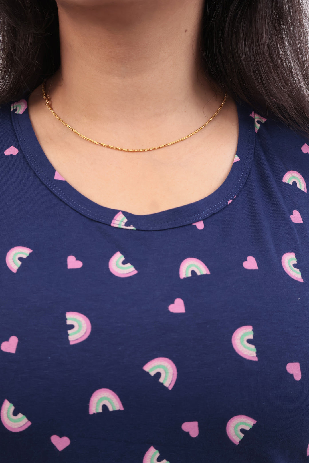 Krisha Soft Cotton Full Length Maternity Loungewear