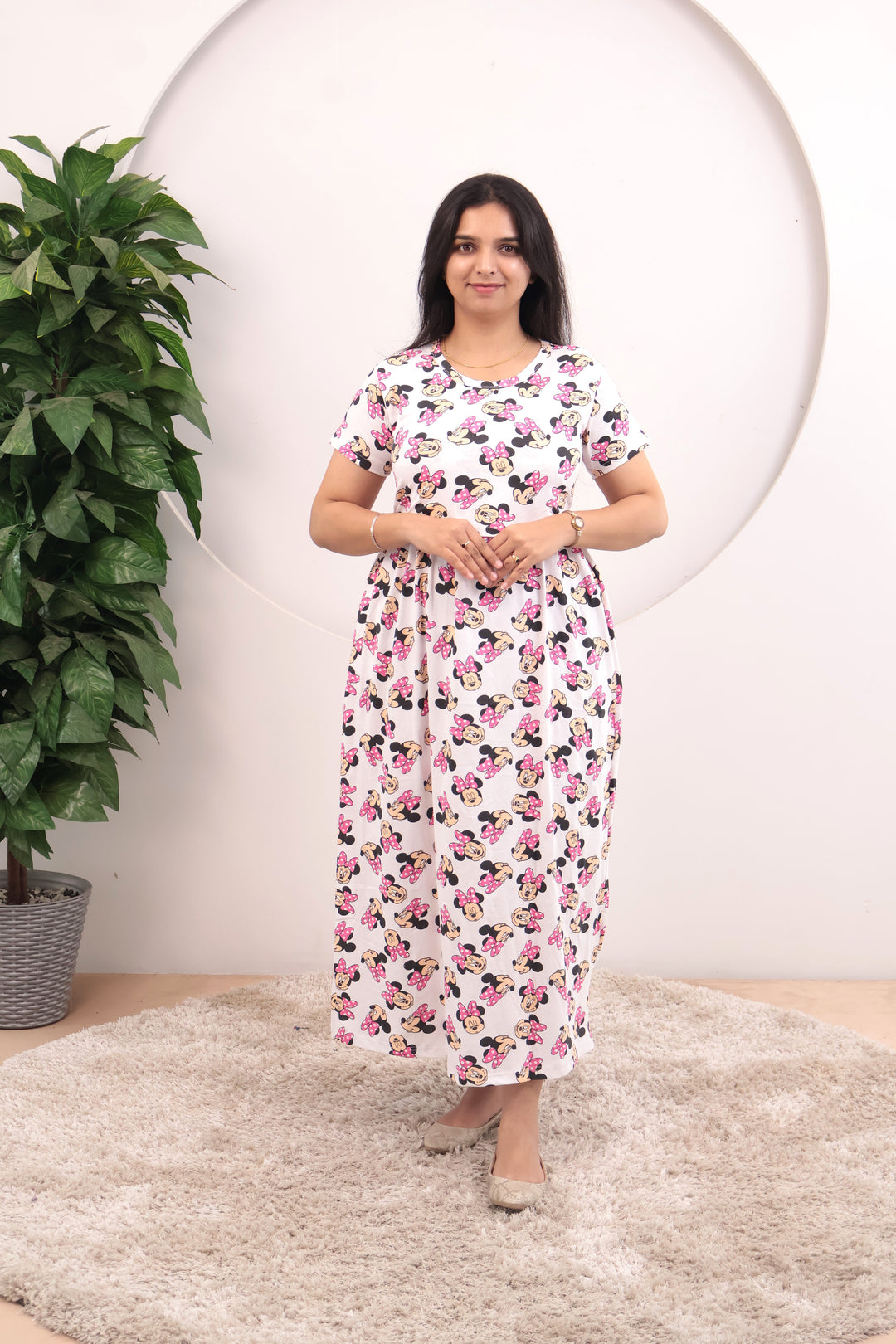 Elvira Soft Cotton Full Length Maternity Loungewear