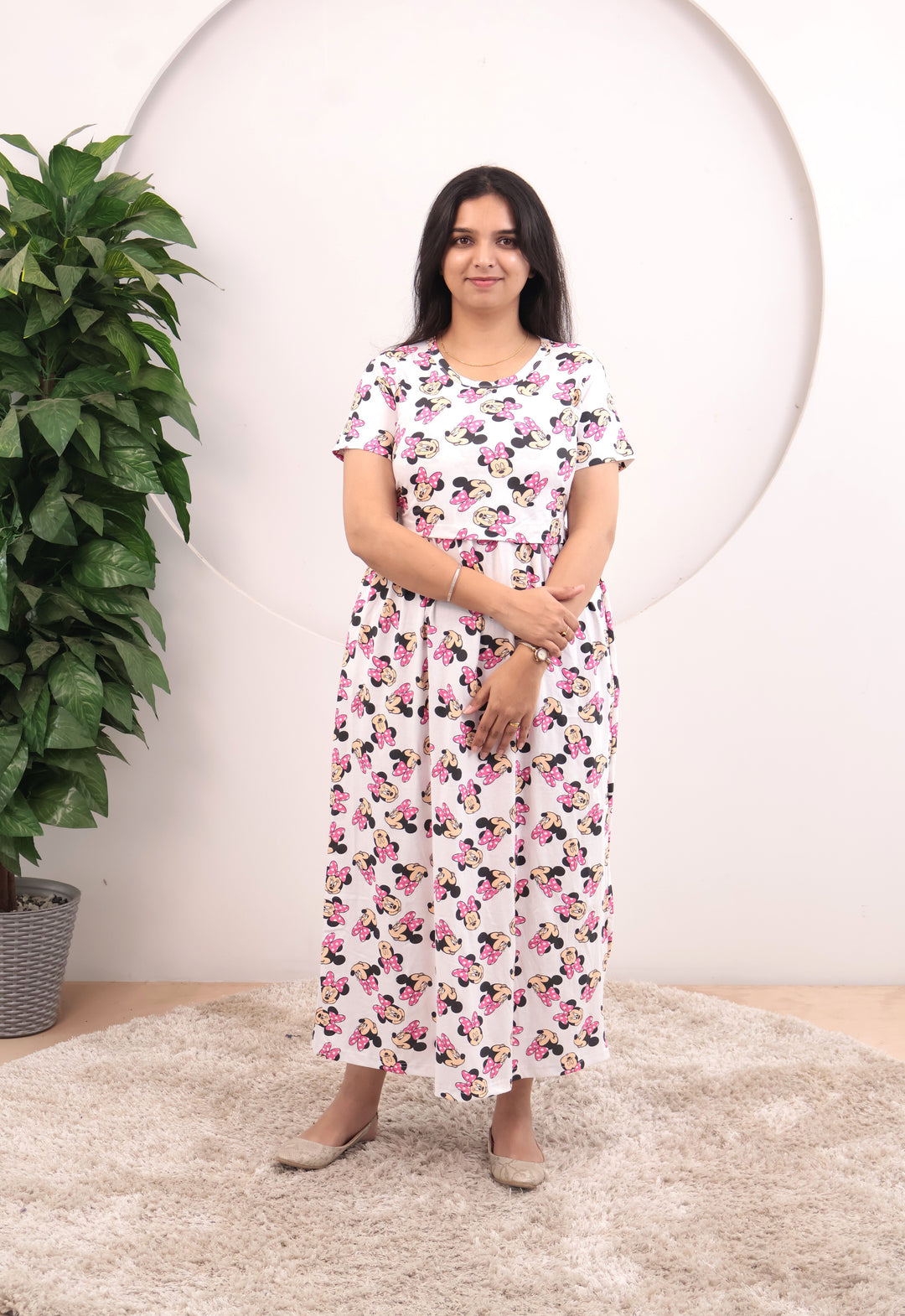 Elvira Soft Cotton Full Length Maternity Loungewear