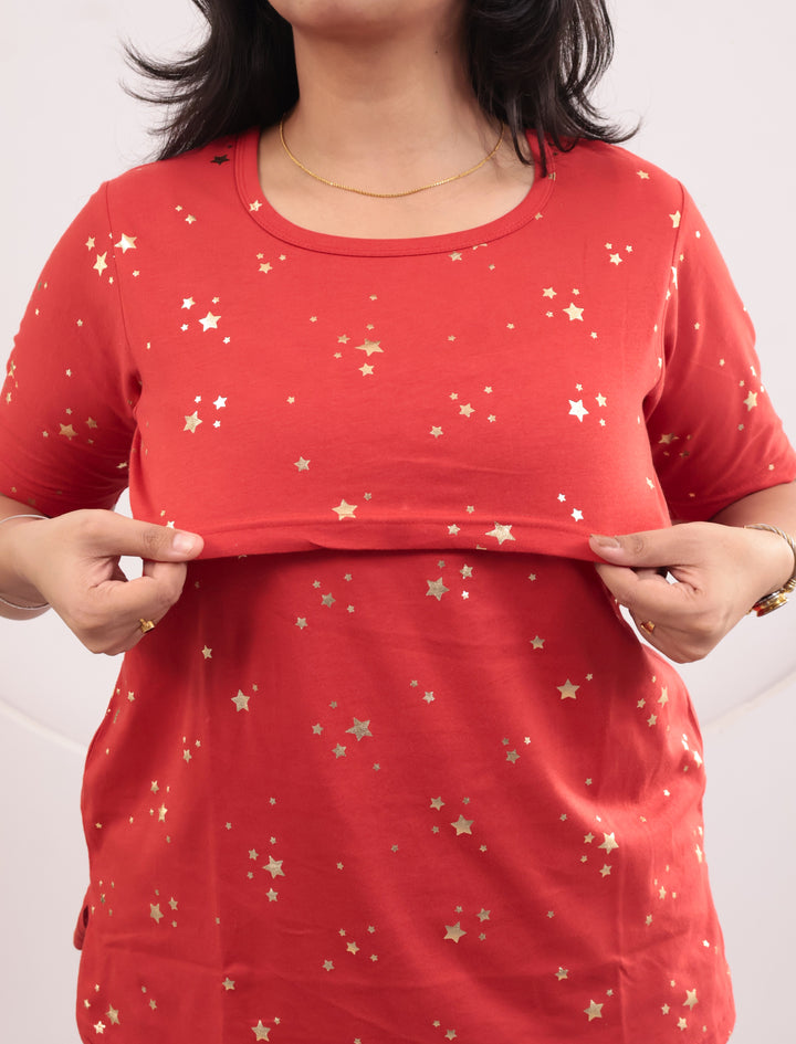 Dityaa SoftCotton Feeding T-shirt