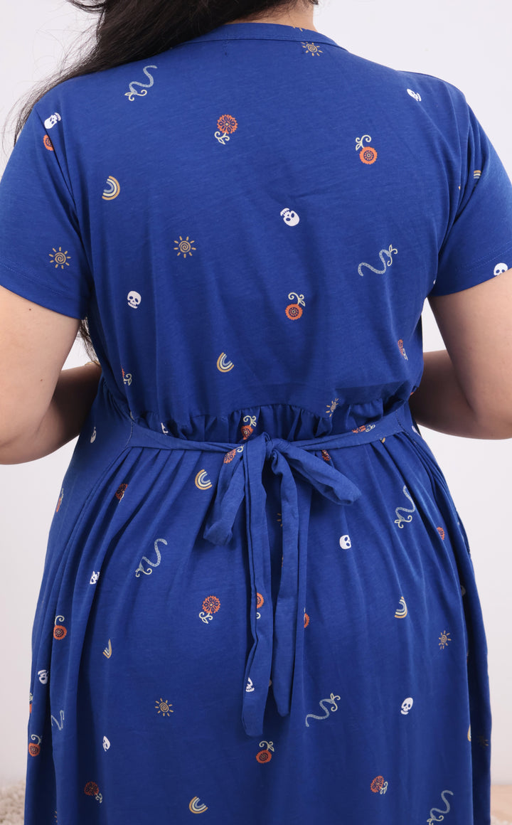 Nyra SoftCotton Full Length  Maxi Loungewear