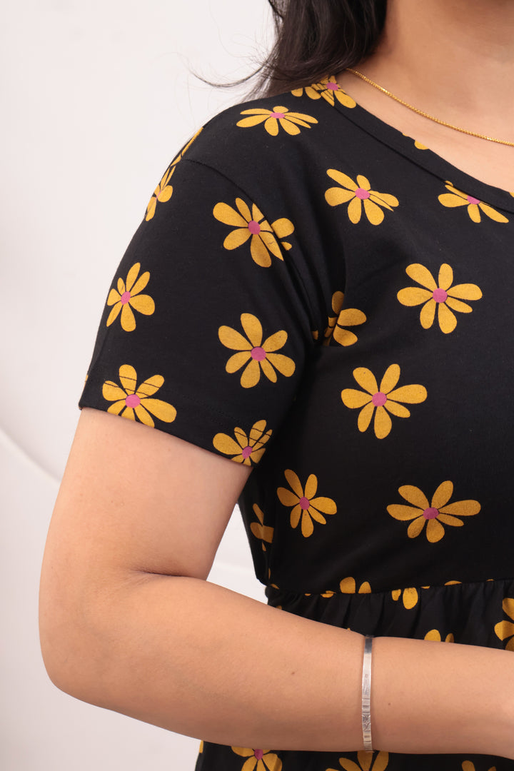 Nayela SoftCotton Full Length  Maxi Loungewear