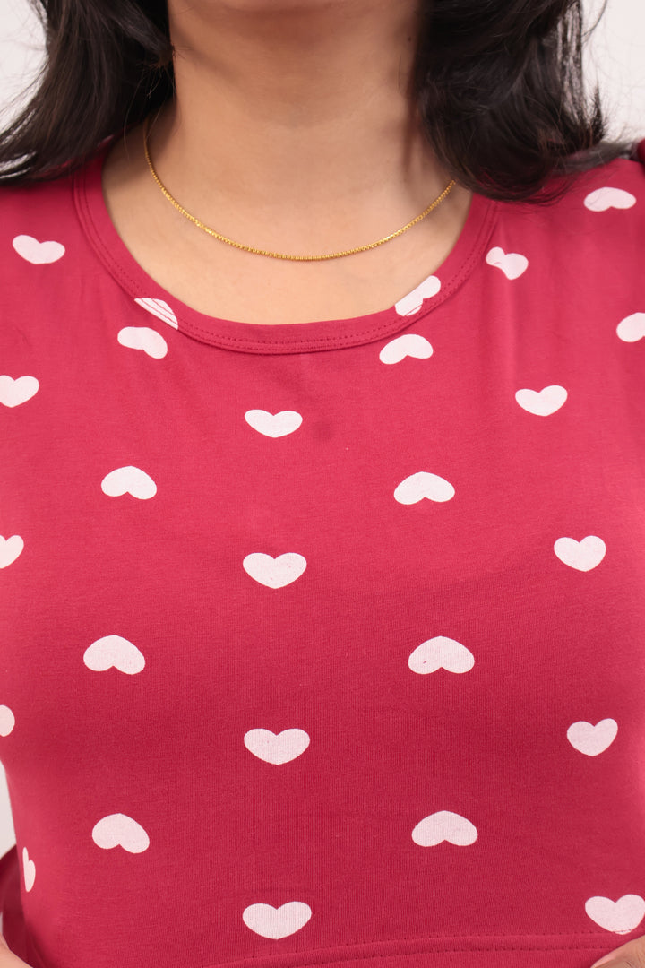 Shamli Soft Cotton Full Length Maternity Loungewear