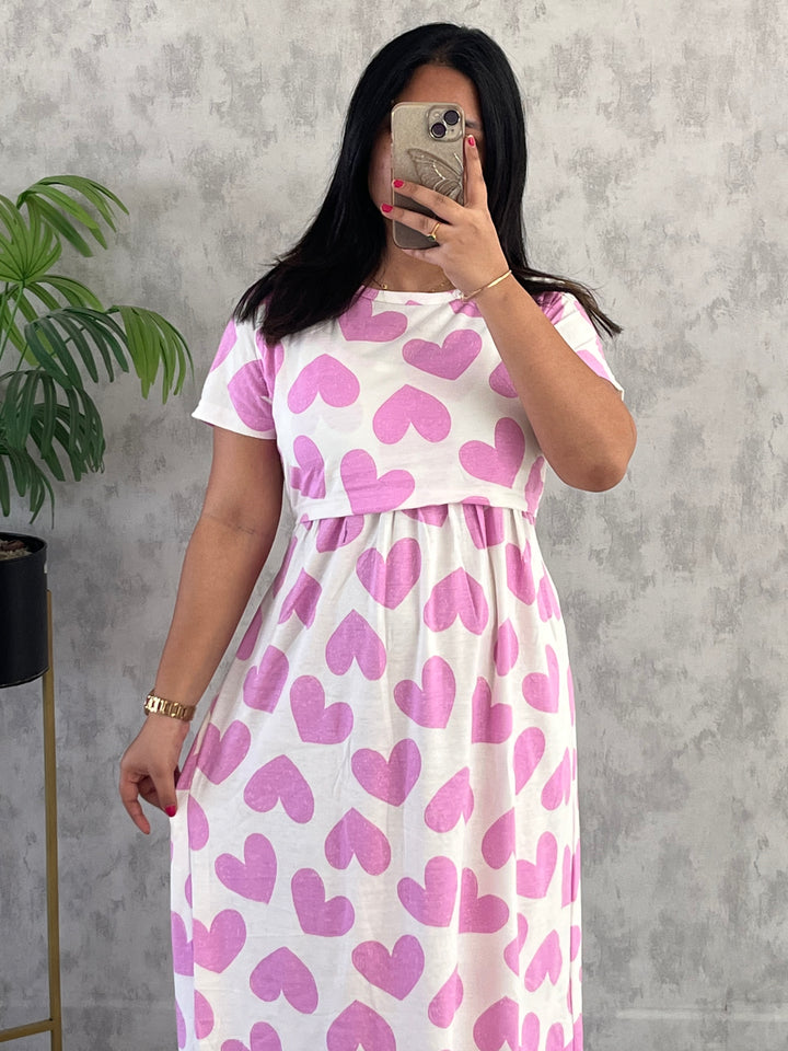 Pavi1 SoftCotton Full Length Maternity Loungewear