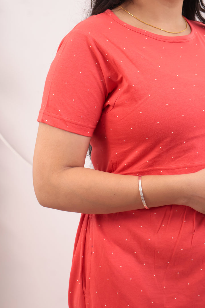 Ilyra SoftCotton Full Length Maternity Loungewear