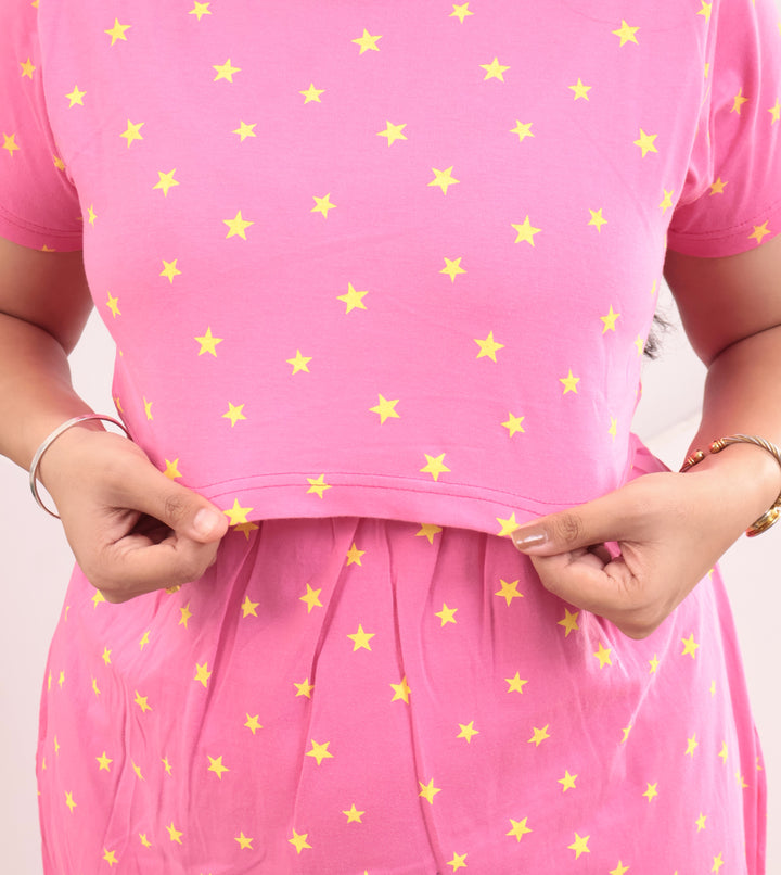Evira SoftCotton Full Length Maternity Loungewear