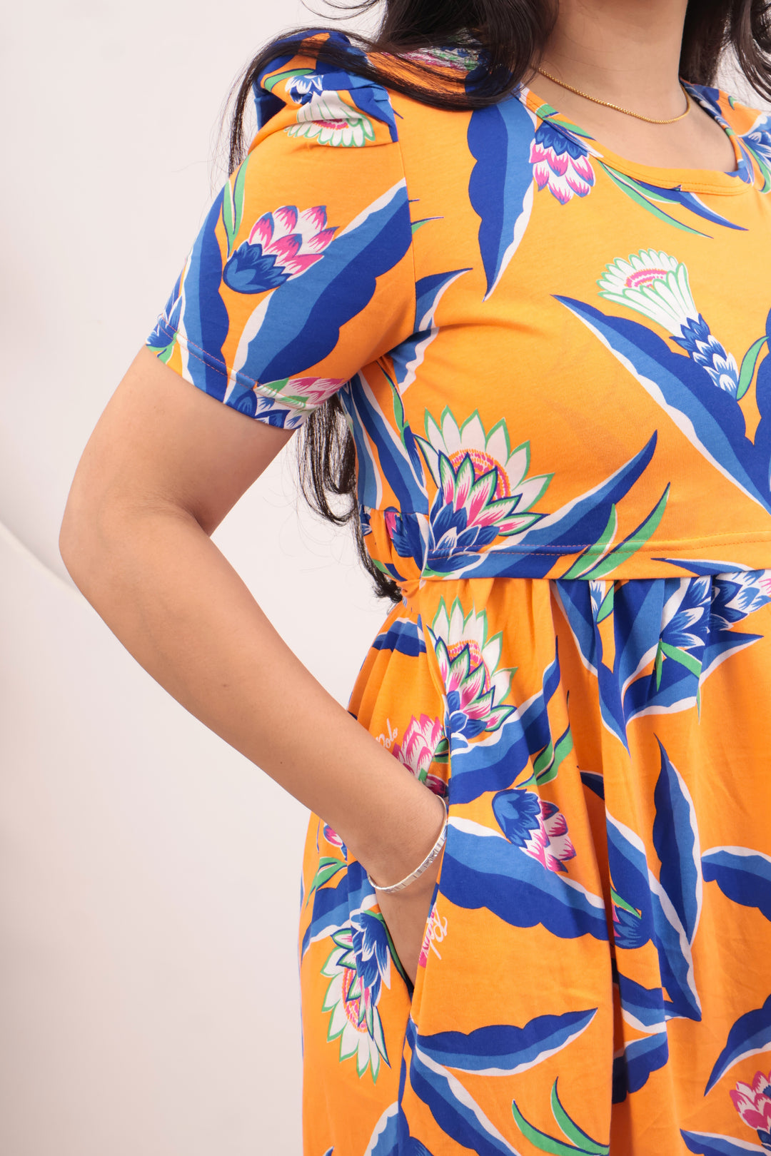 Siree Soft Cotton Full Length Maternity Loungewear