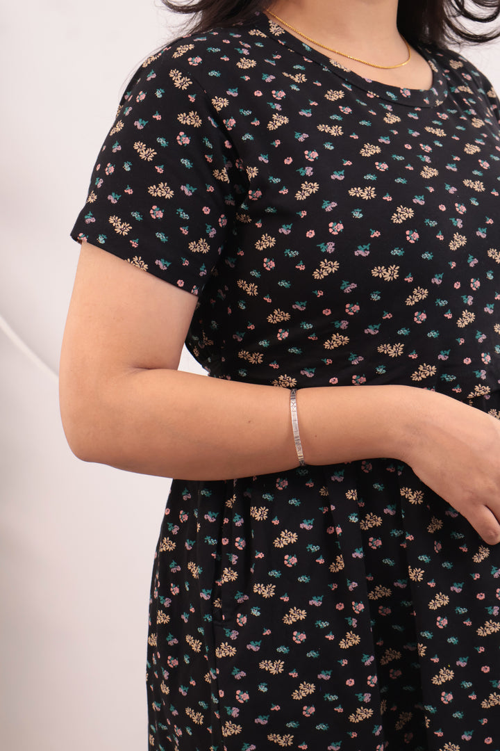 Zulee SoftCotton Full Length Maternity Loungewear