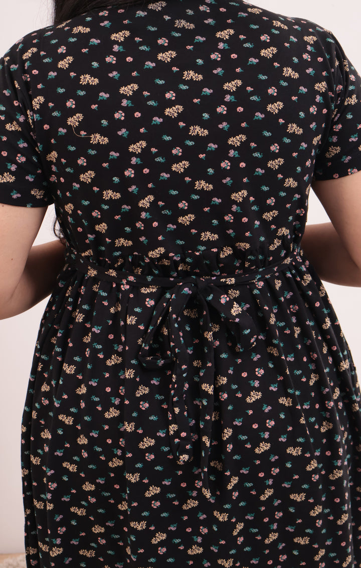 Zulee SoftCotton Full Length Maternity Loungewear