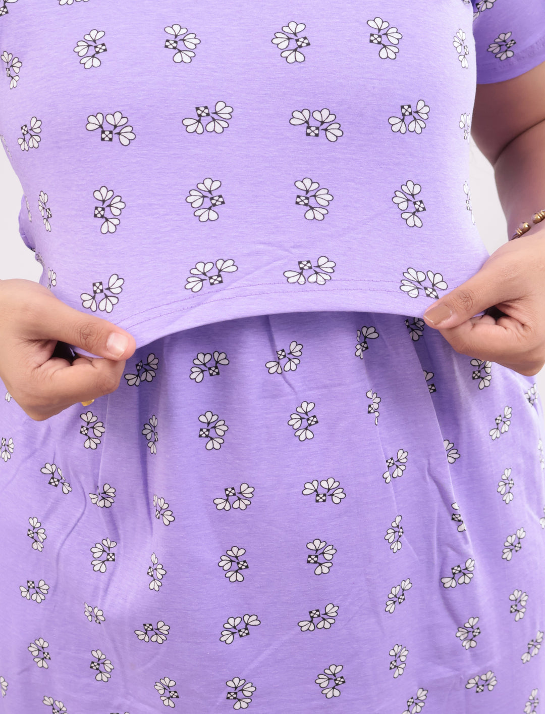 Kairi Soft Cotton Full Length Maternity Loungewear