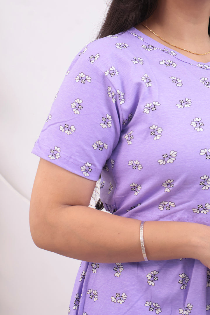 Kairi Soft Cotton Full Length Maternity Loungewear