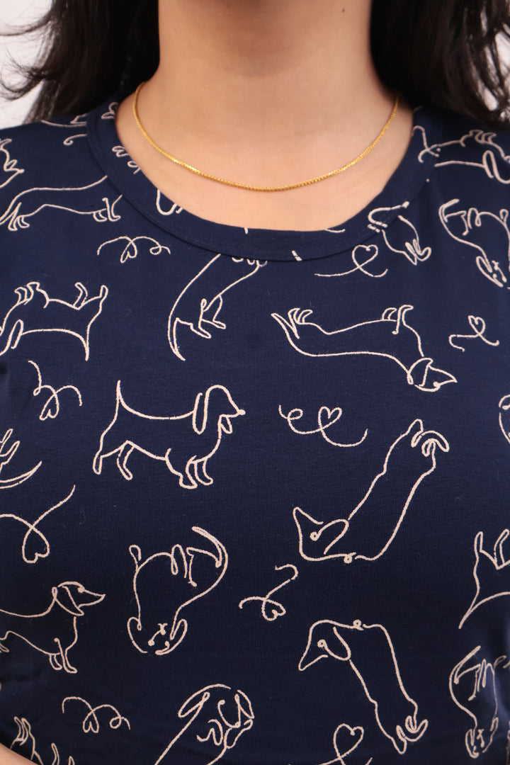 Elisha SoftCotton Full Length Maternity Loungewear