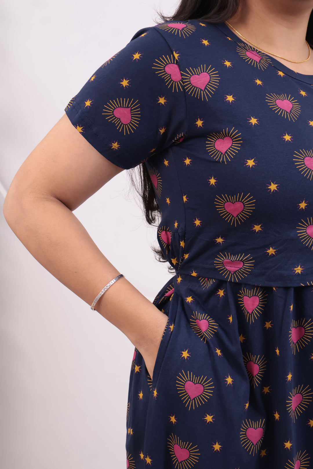 Nyvya SoftCotton Full Length Maternity Loungewear