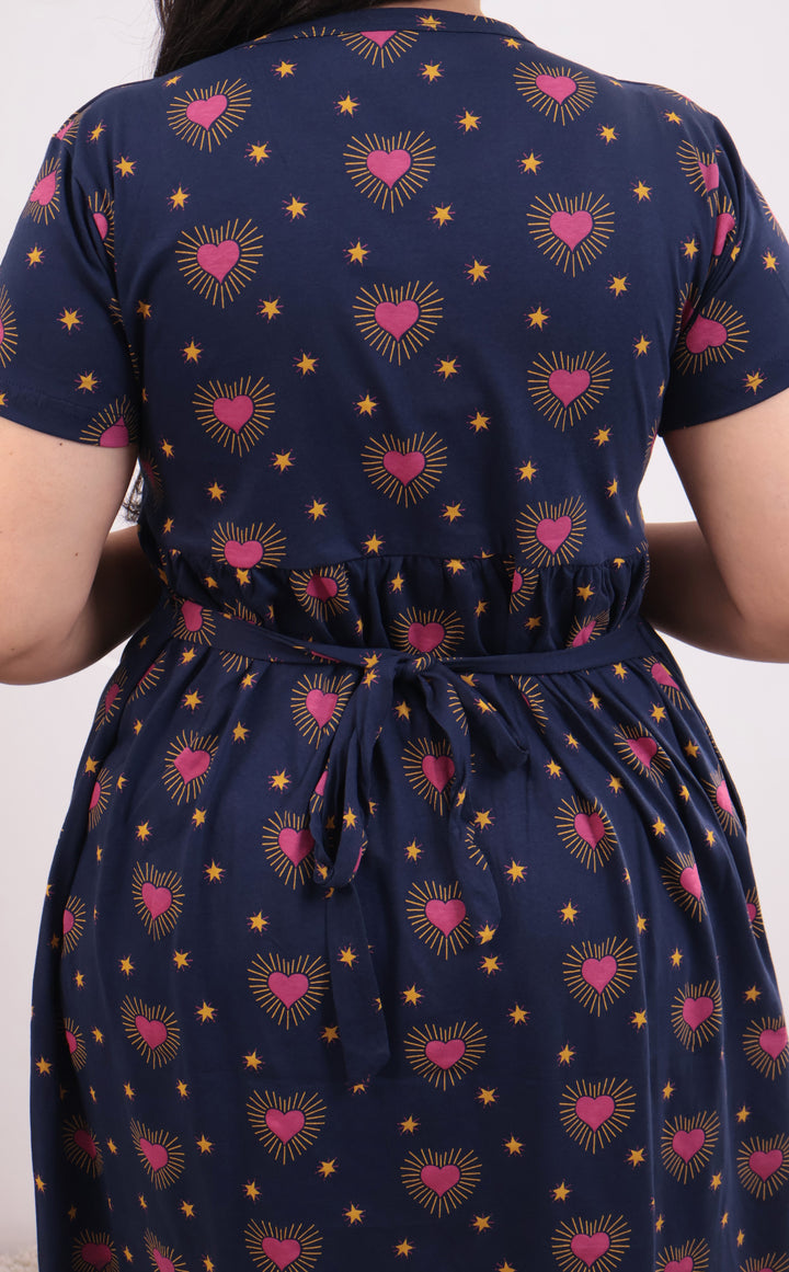 Nyvya SoftCotton Full Length Maternity Loungewear