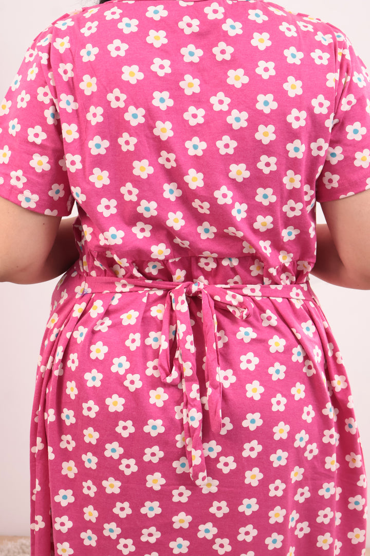 Vedya Soft Cotton Full Length Maternity Loungewear