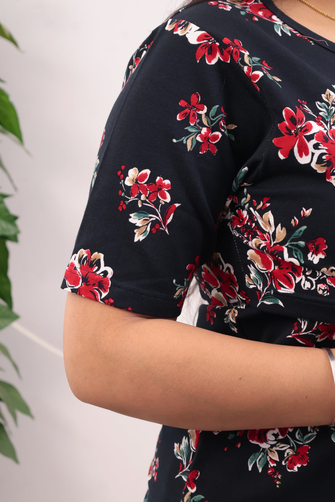 Leya SoftCotton Maternity Top Pant Set