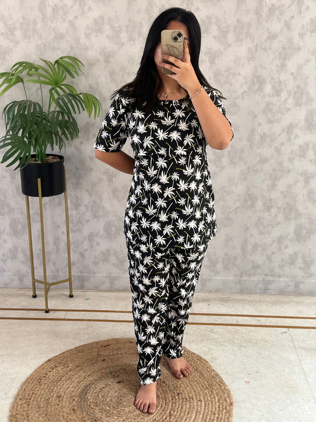 Kayal SoftCotton Maternity Top Pant Set