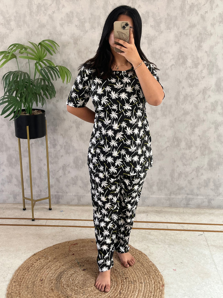 Kayal SoftCotton Maternity Top Pant Set